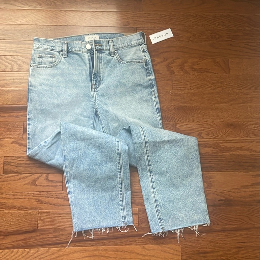 Pacsun NWT 90s stretch 90’s straight  light wash jeans size 27